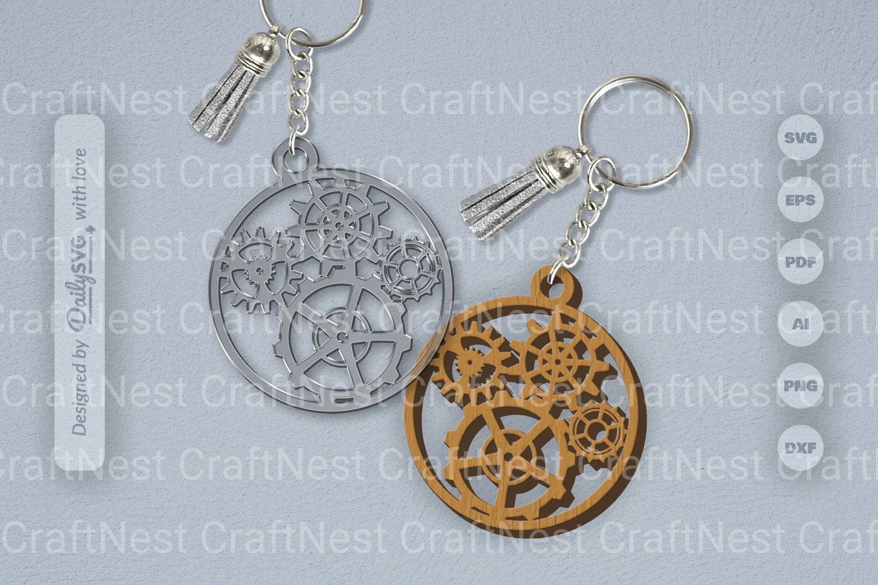 Steampunk Gear SVG Bundle