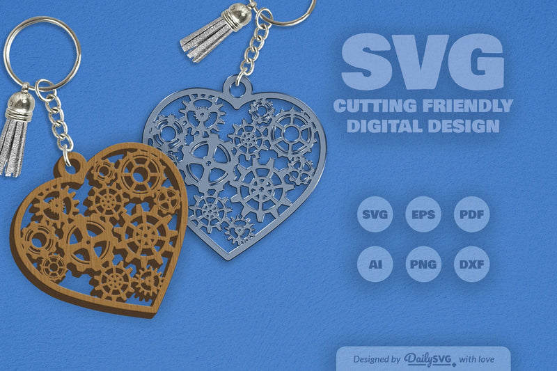 Steampunk Gear SVG Bundle 3 - CraftNest - Digital Crafting and Art