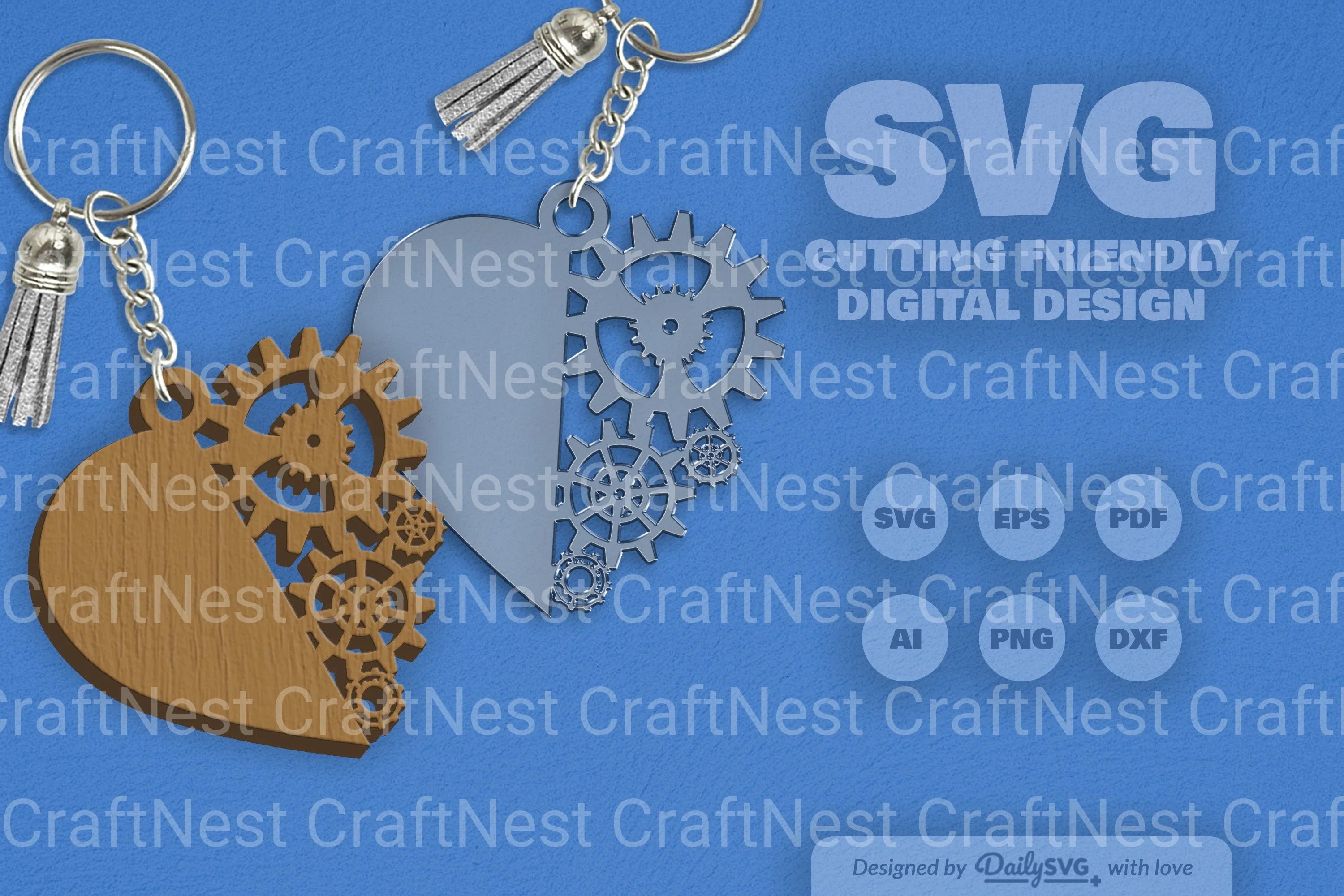 Steampunk Gear SVG Bundle