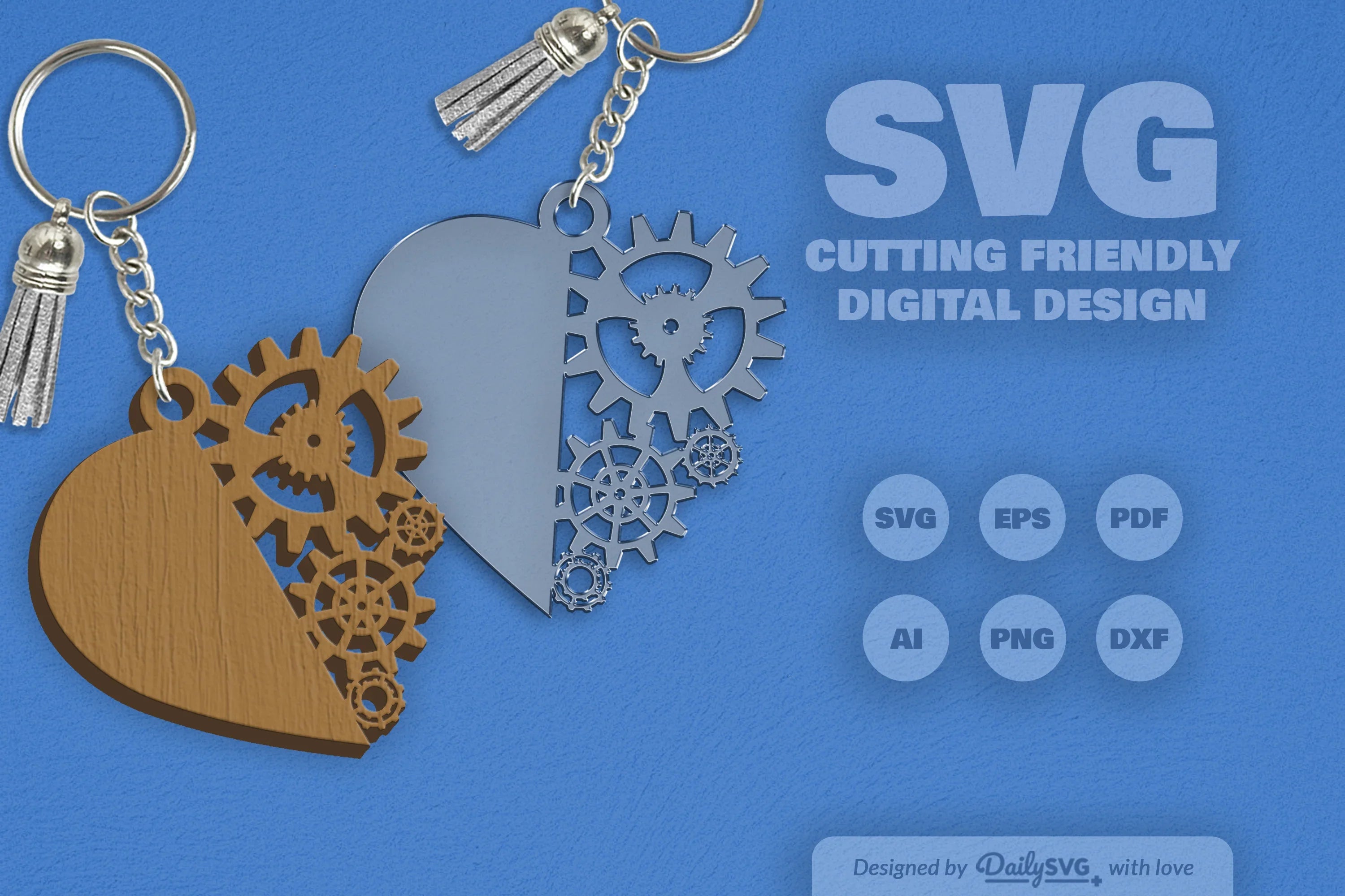 Steampunk Gear SVG Bundle 11 - CraftNest - Digital Crafting and Art