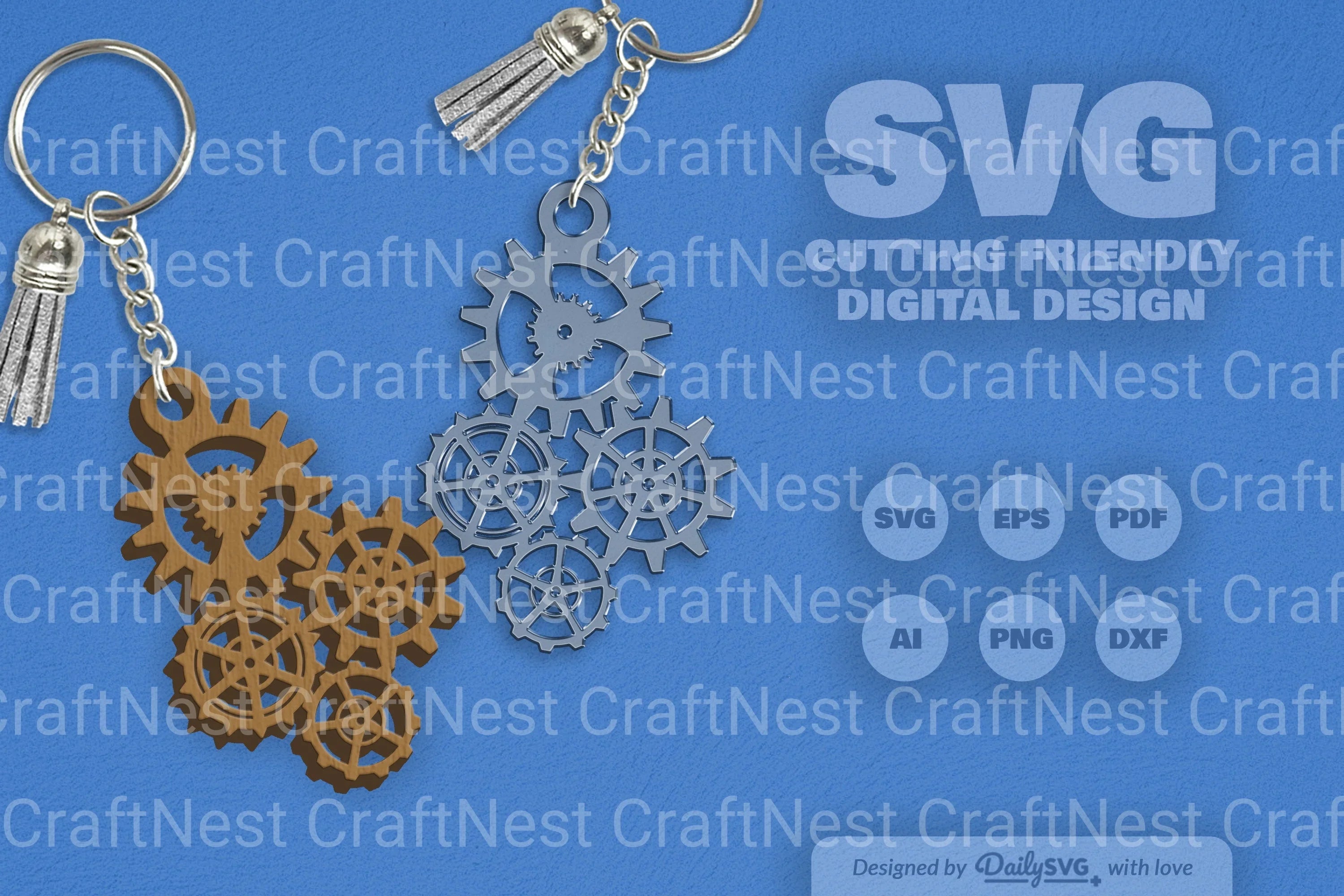 Steampunk Gear SVG Bundle
