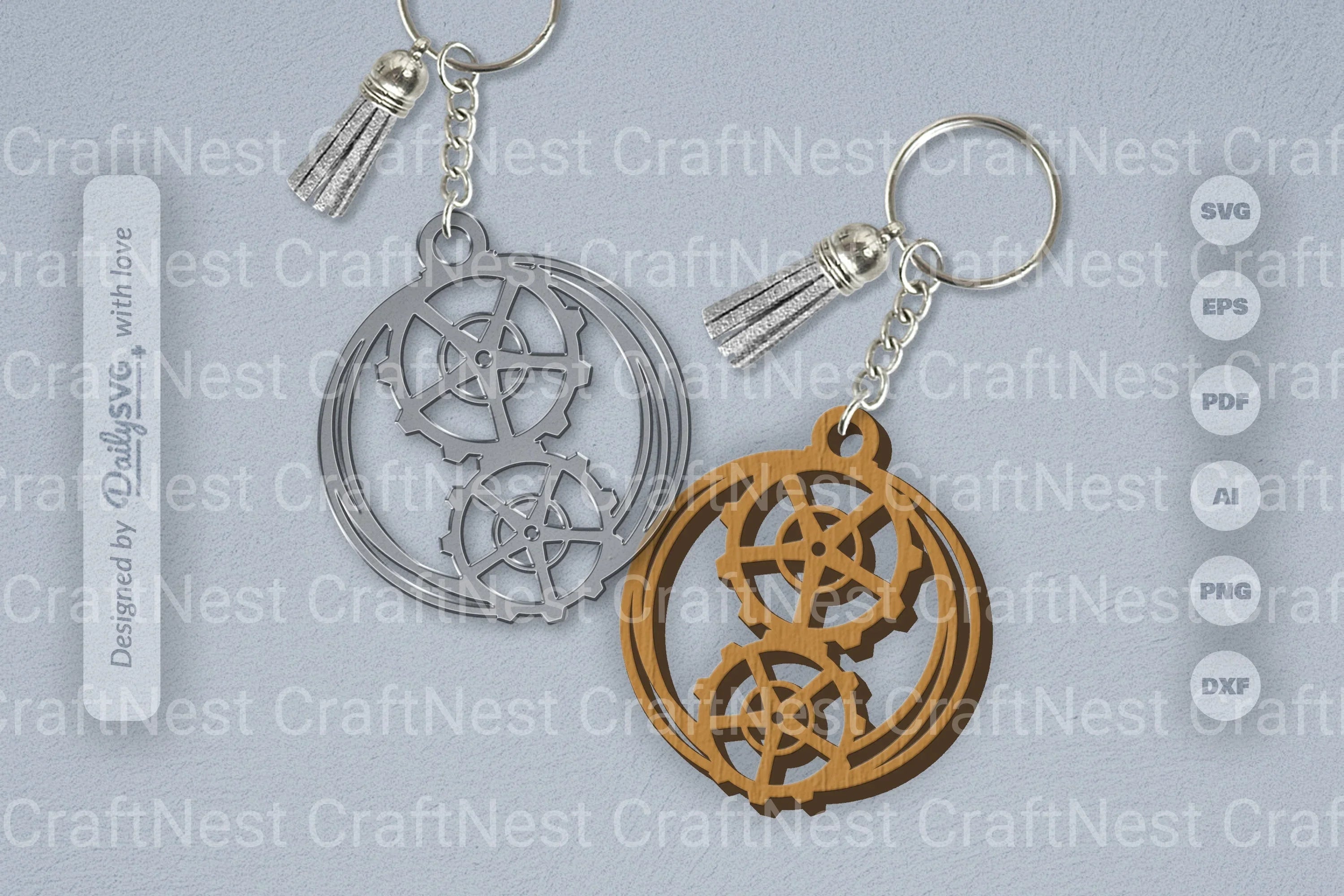 Steampunk Gear SVG Bundle