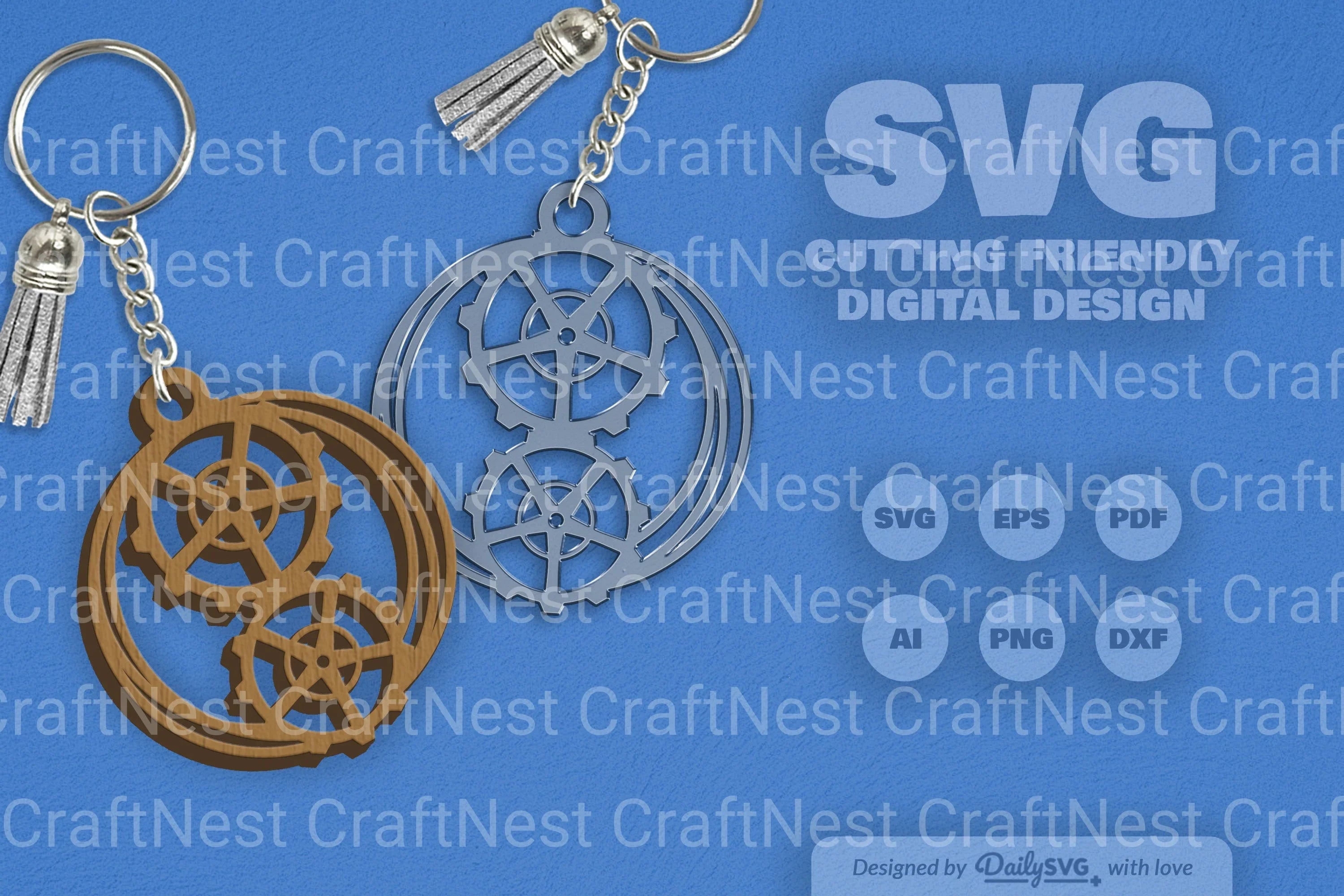 Steampunk Gear SVG Bundle