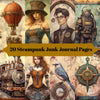Steampunk Junk Journal Pages