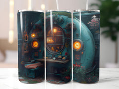 Steampunk Easter 1 Tumbler Wrap - CraftNest