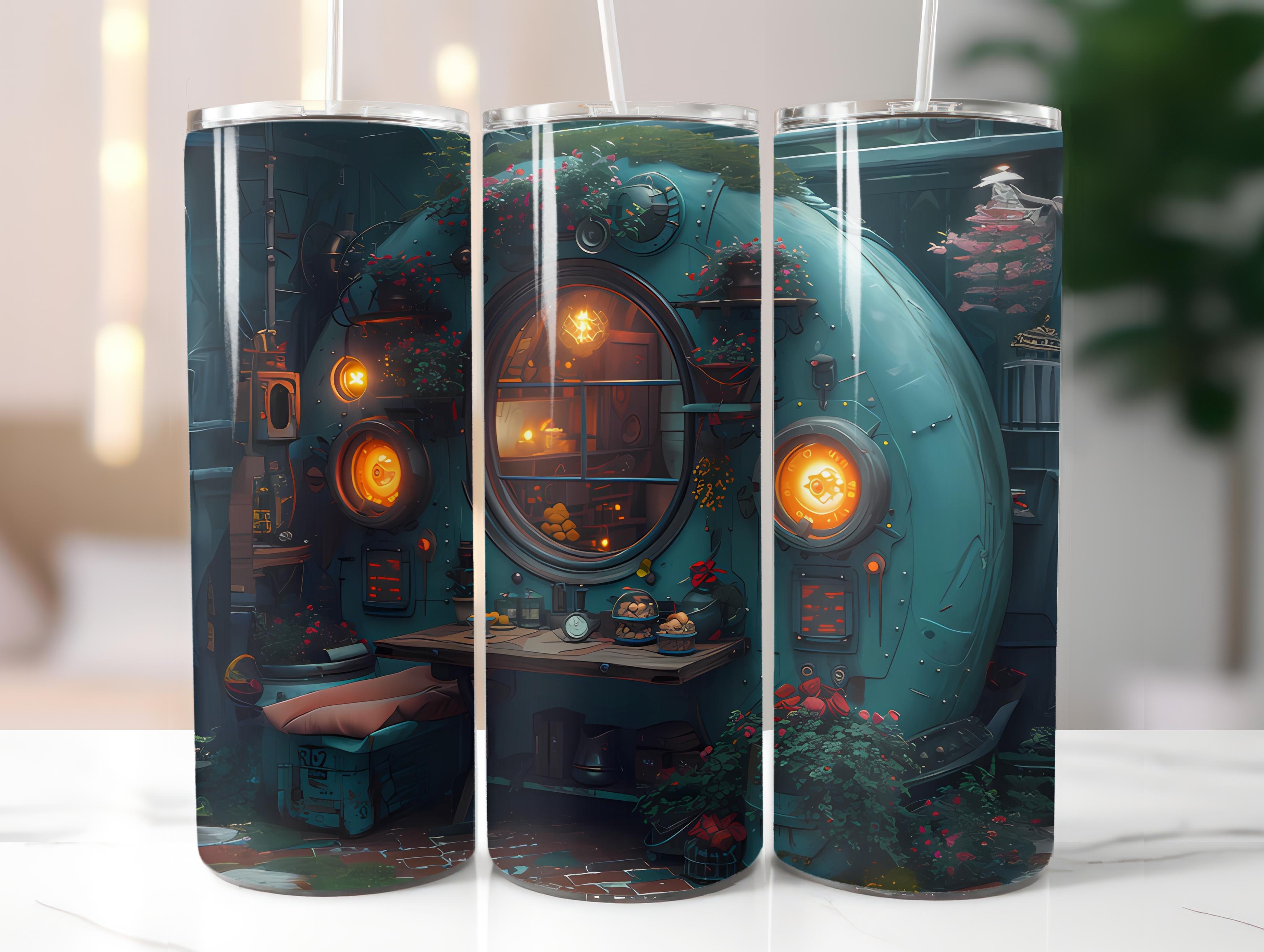 Steampunk Easter 1 Tumbler Wrap - CraftNest