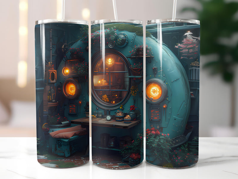 Steampunk Easter 1 Tumbler Wrap - CraftNest