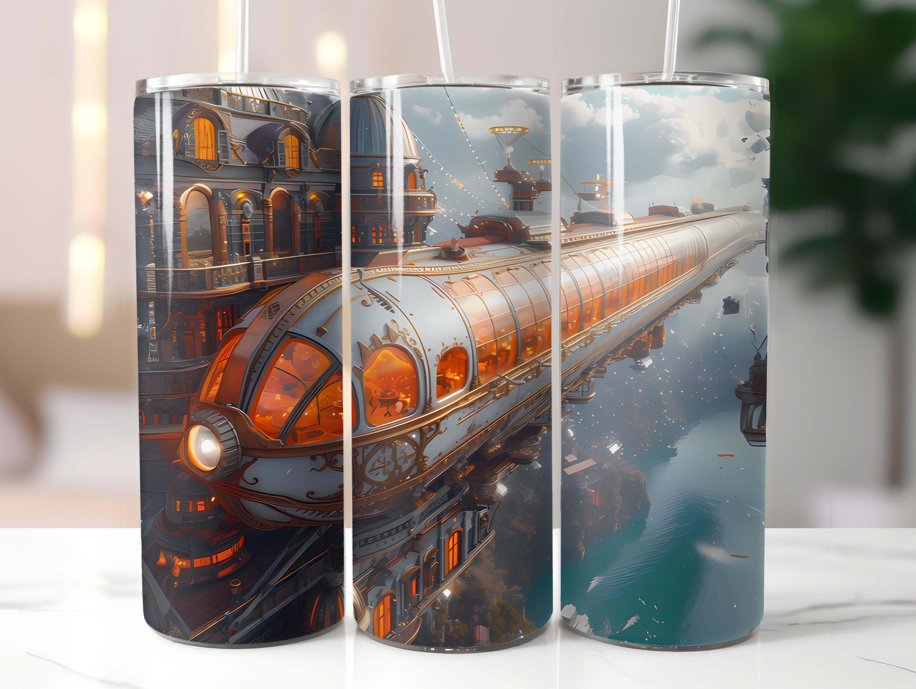 Steampunk Easter 3 Tumbler Wrap - CraftNest