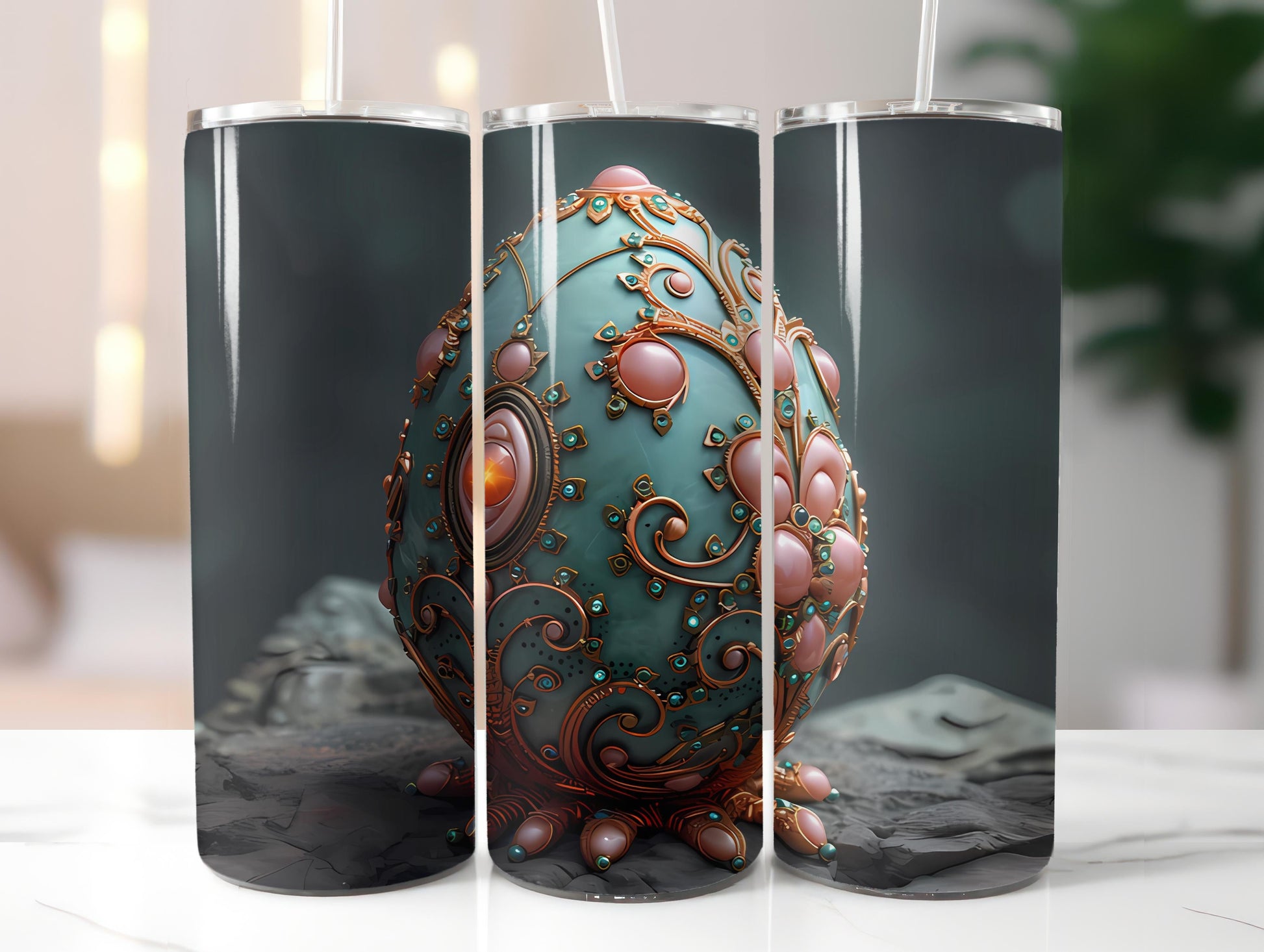 Steampunk Easter 2 Tumbler Wrap - CraftNest