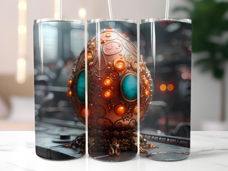 Steampunk Easter 1 Tumbler Wrap - CraftNest