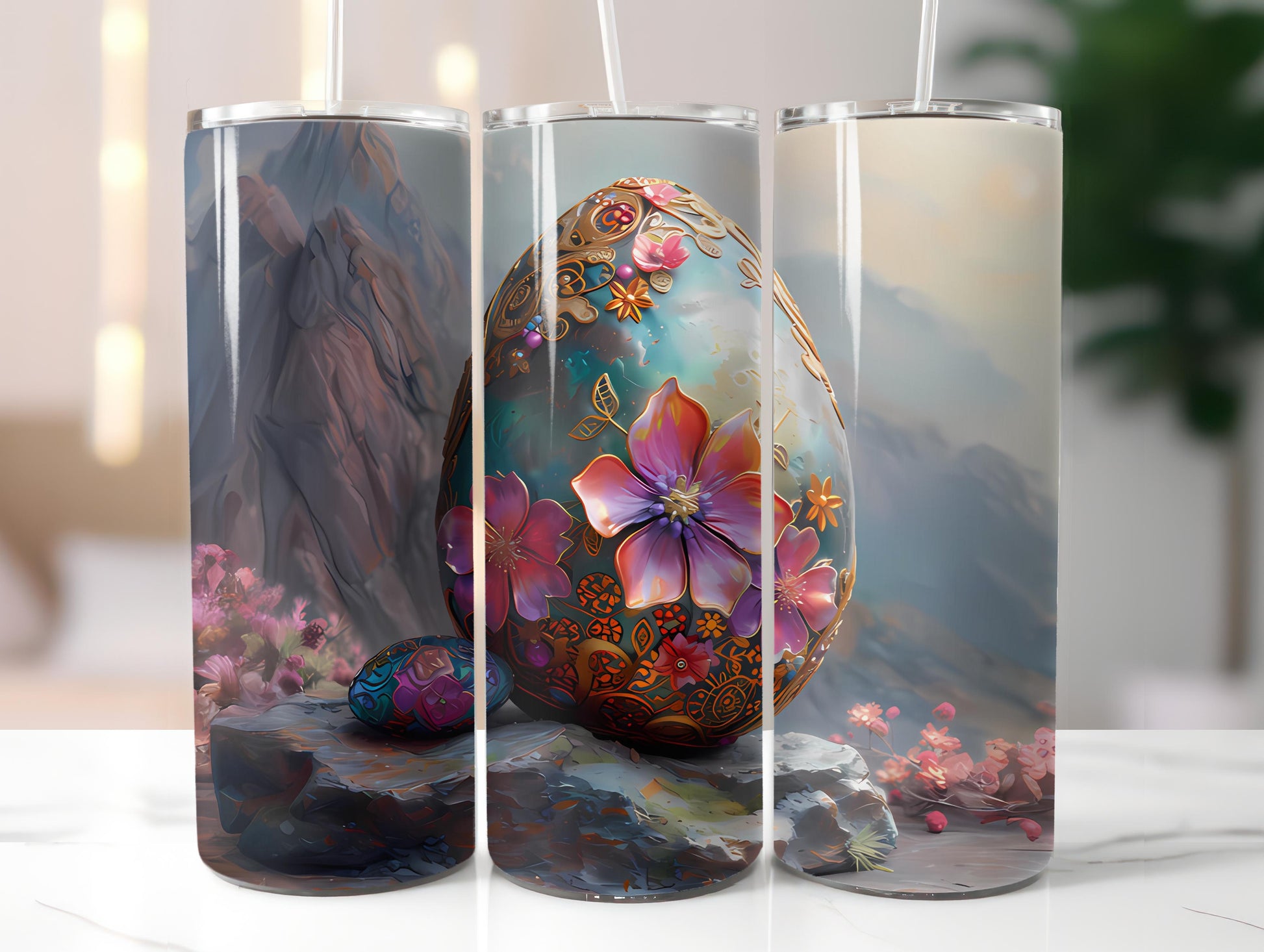 Steampunk Easter 1 Tumbler Wrap - CraftNest