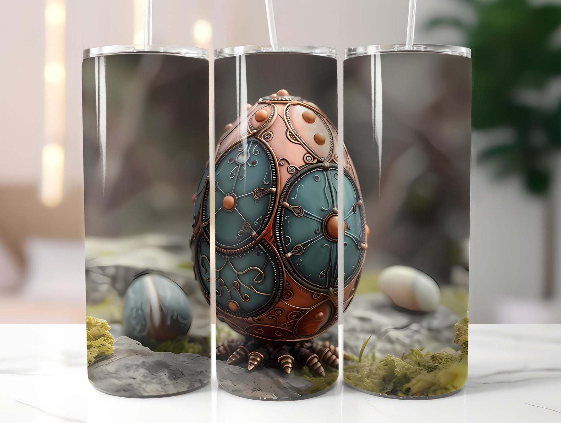 Steampunk Easter 2 Tumbler Wrap - CraftNest