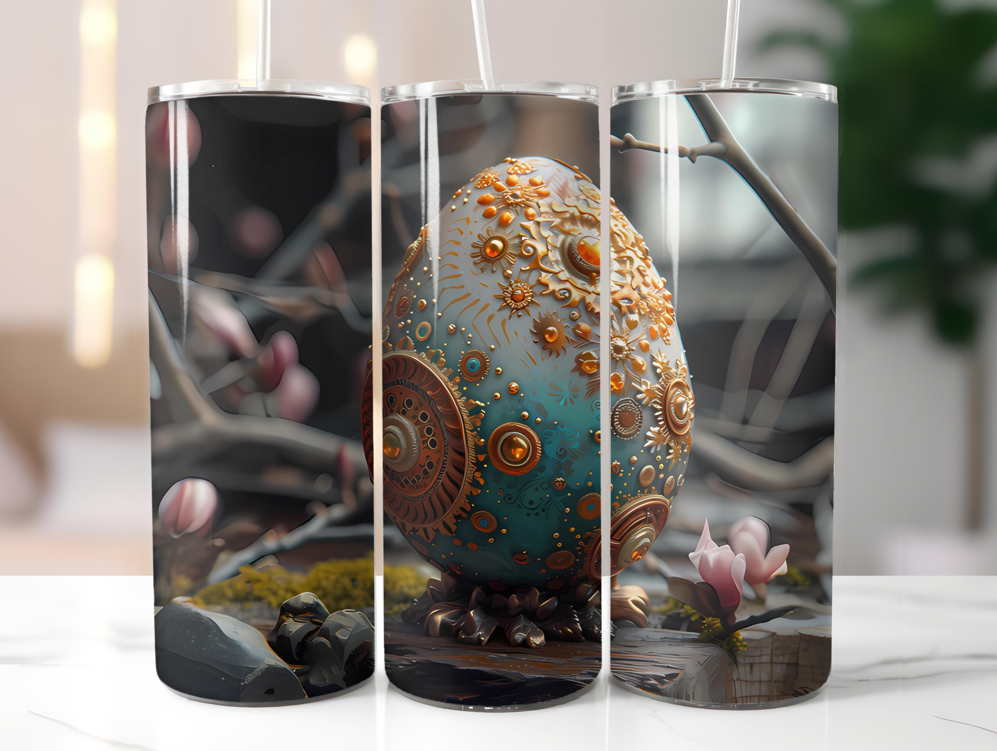 Steampunk Easter 4 Tumbler Wrap - CraftNest