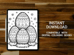 Steampunk Easter Coloring Books - CraftNest