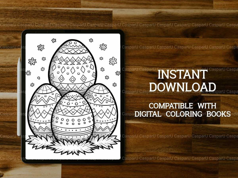 Steampunk Easter Coloring Books - CraftNest