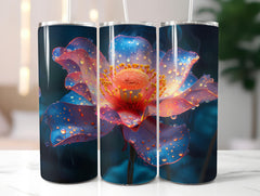 Steampunk Flowers Tumbler Wrap - CraftNest - Digital Crafting and Art