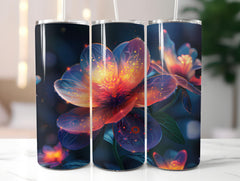 Steampunk Flowers Tumbler Wrap - CraftNest - Digital Crafting and Art