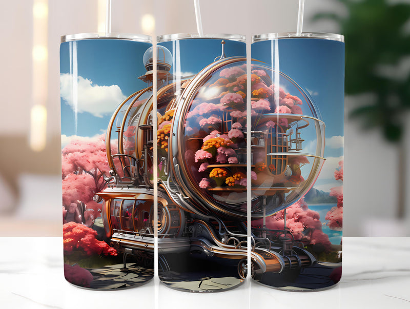 Steampunk Spring 1 Tumbler Wrap - CraftNest