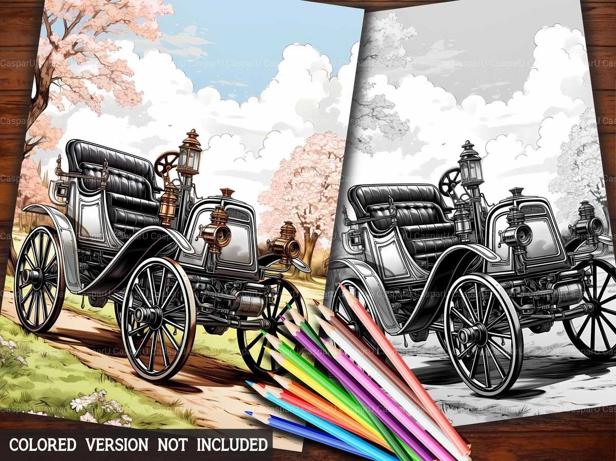 Steampunk Spring Coloring Books - CraftNest