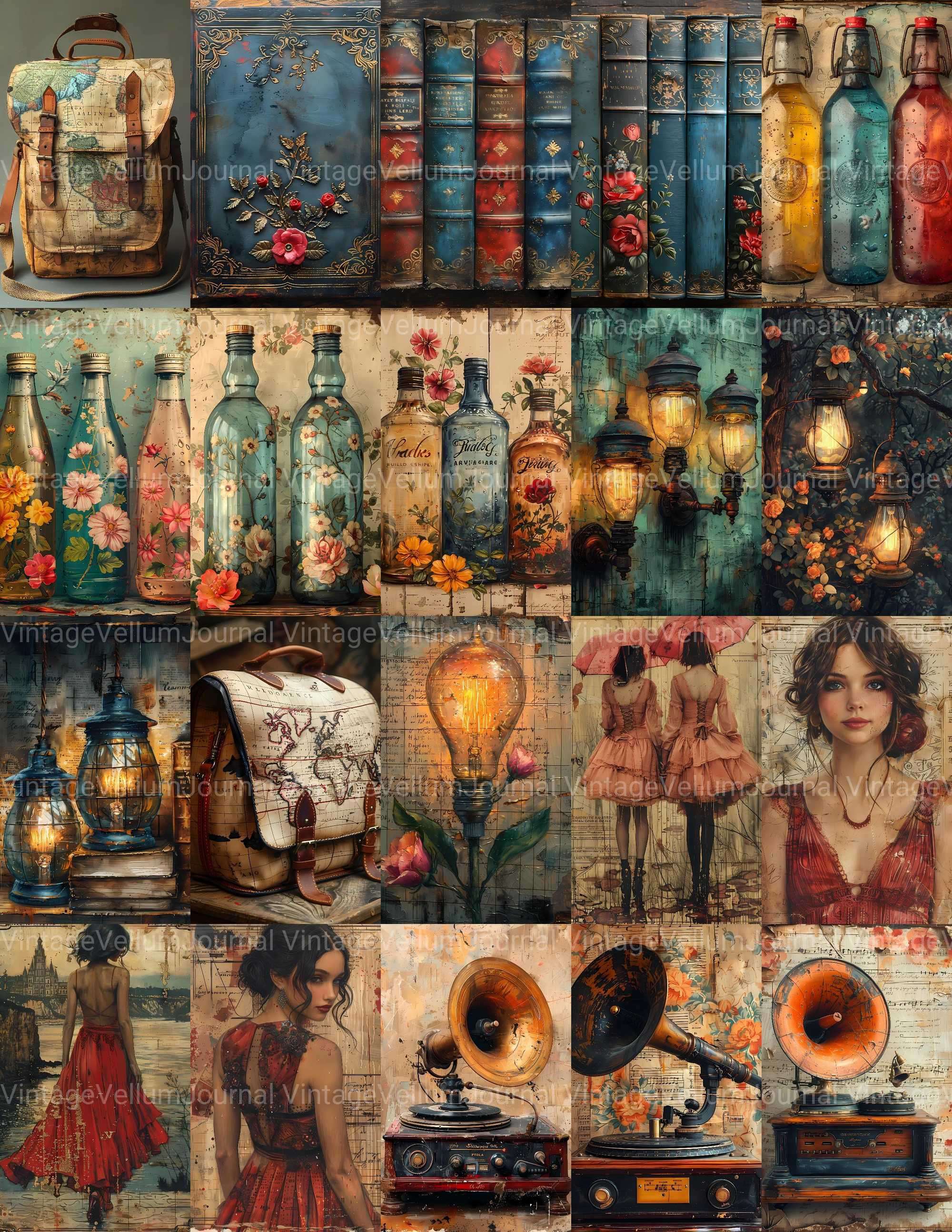Vintage Back To School - CraftNest - Digital Crafting and Art