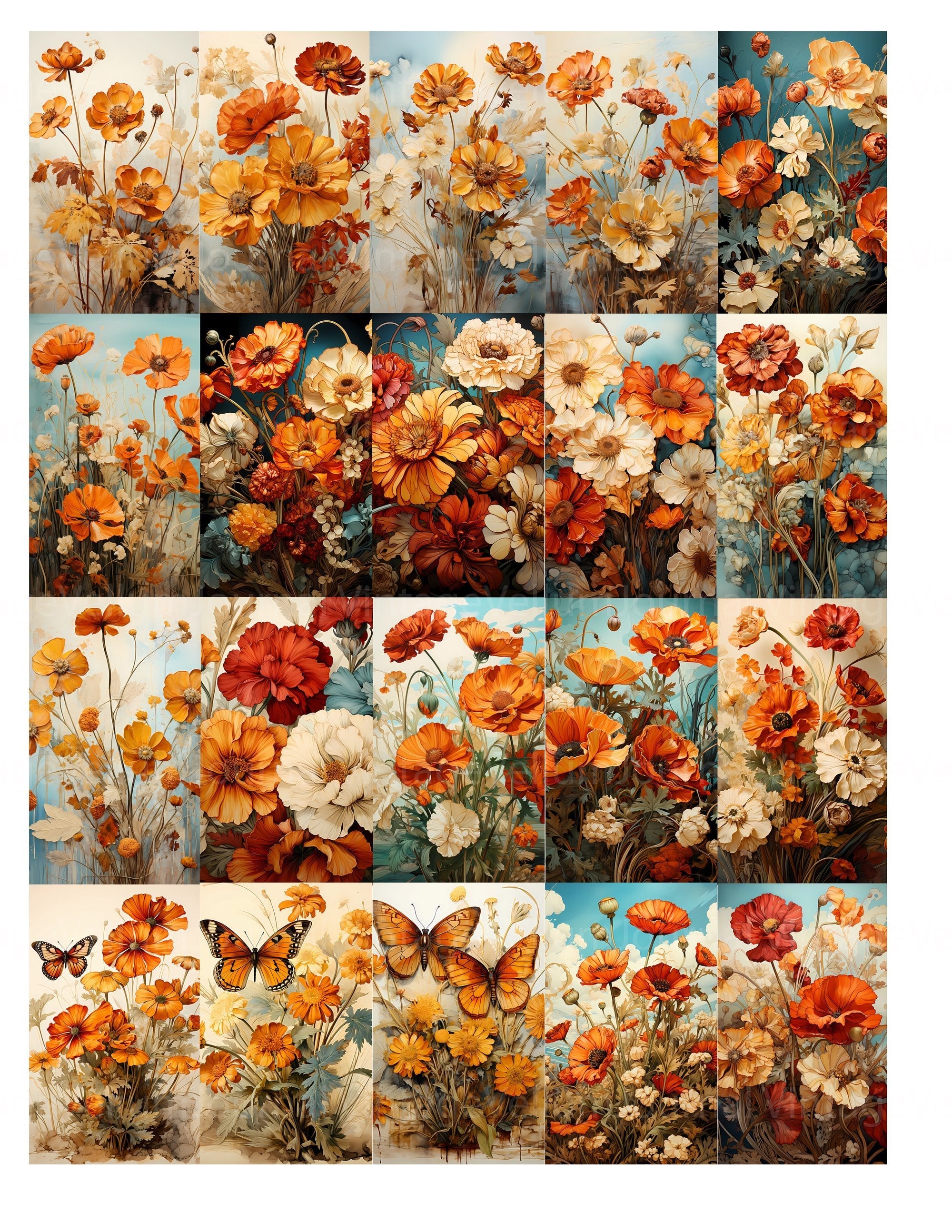 Helenium Harmony Junk Journal Pages - CraftNest