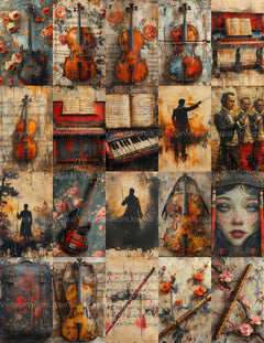Music Back To School - CraftNest - Digital Crafting and Art