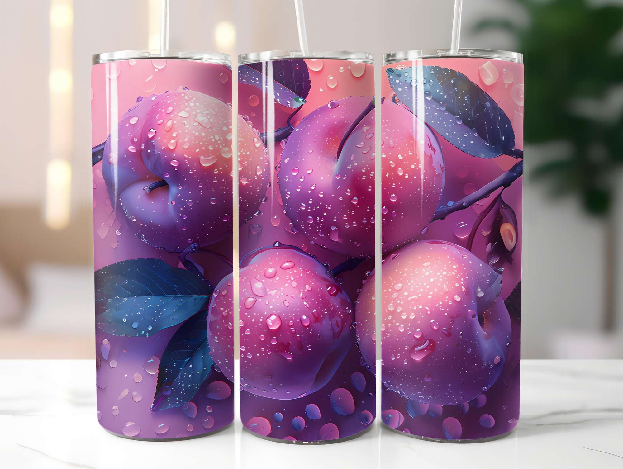 Stone Fruit 1 Tumbler Wrap - CraftNest - Digital Crafting and Art