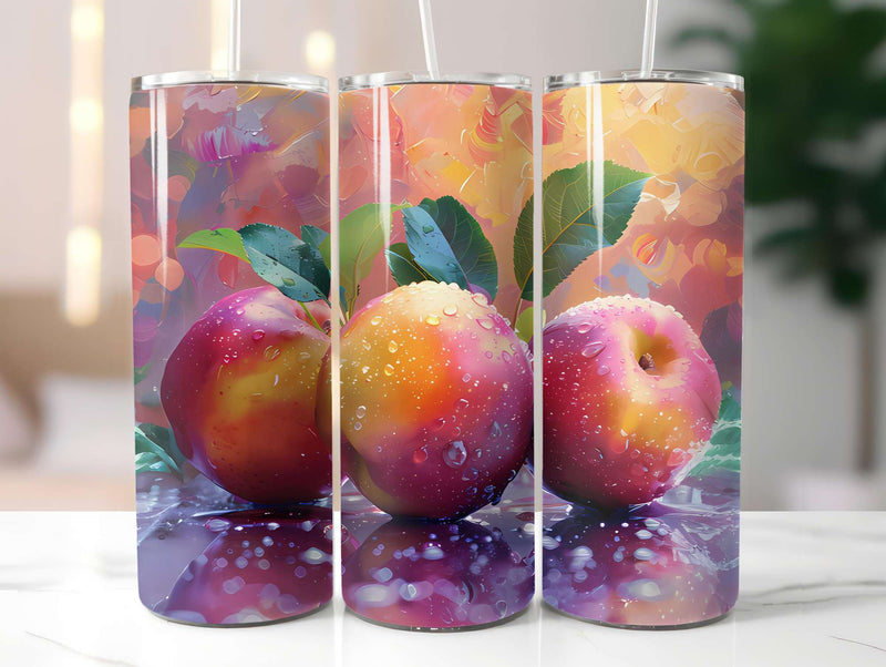 Stone Fruit 4 Tumbler Wrap - CraftNest - Digital Crafting and Art