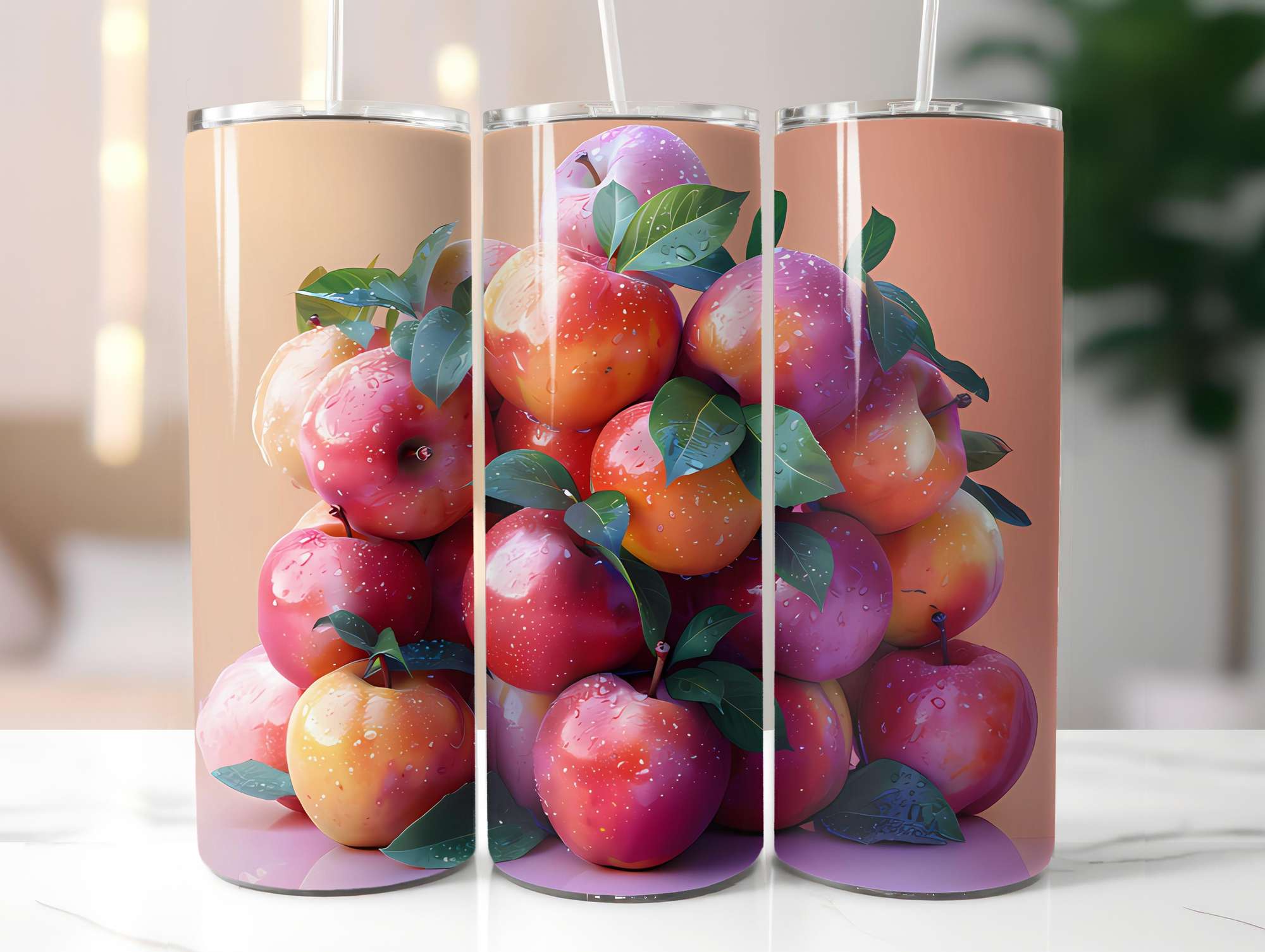 Stone Fruit 1 Tumbler Wrap - CraftNest - Digital Crafting and Art