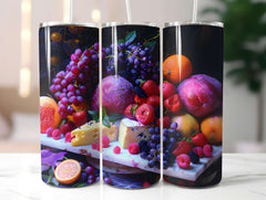 Stone Fruit 4 Tumbler Wrap - CraftNest - Digital Crafting and Art