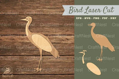 Stork Bird Laser Cut Decoration Clipart Bundle - CraftNest - Digital Crafting and Art
