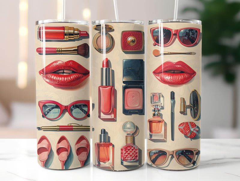 Fashion Collage Tumbler Wrap - CraftNest - Digital Crafting and Art
