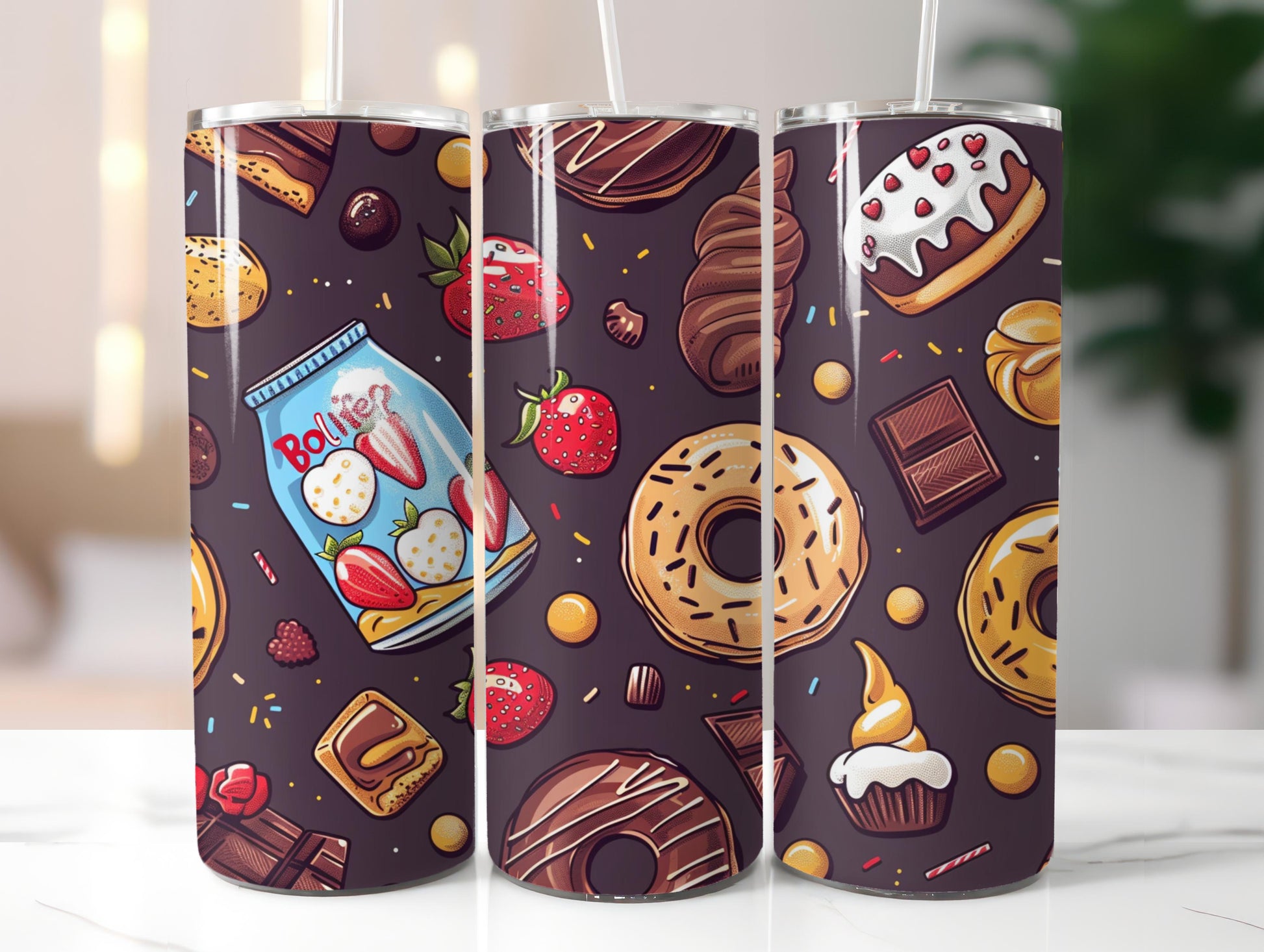 Sweet Treats Tumbler Wrap - CraftNest - Digital Crafting and Art