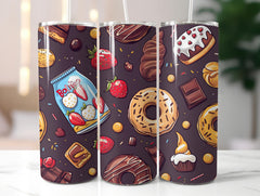 Sweet Treats Tumbler Wrap - CraftNest - Digital Crafting and Art