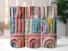 3D Knitting Patterns Tumbler Wrap - CraftNest - Digital Crafting and Art