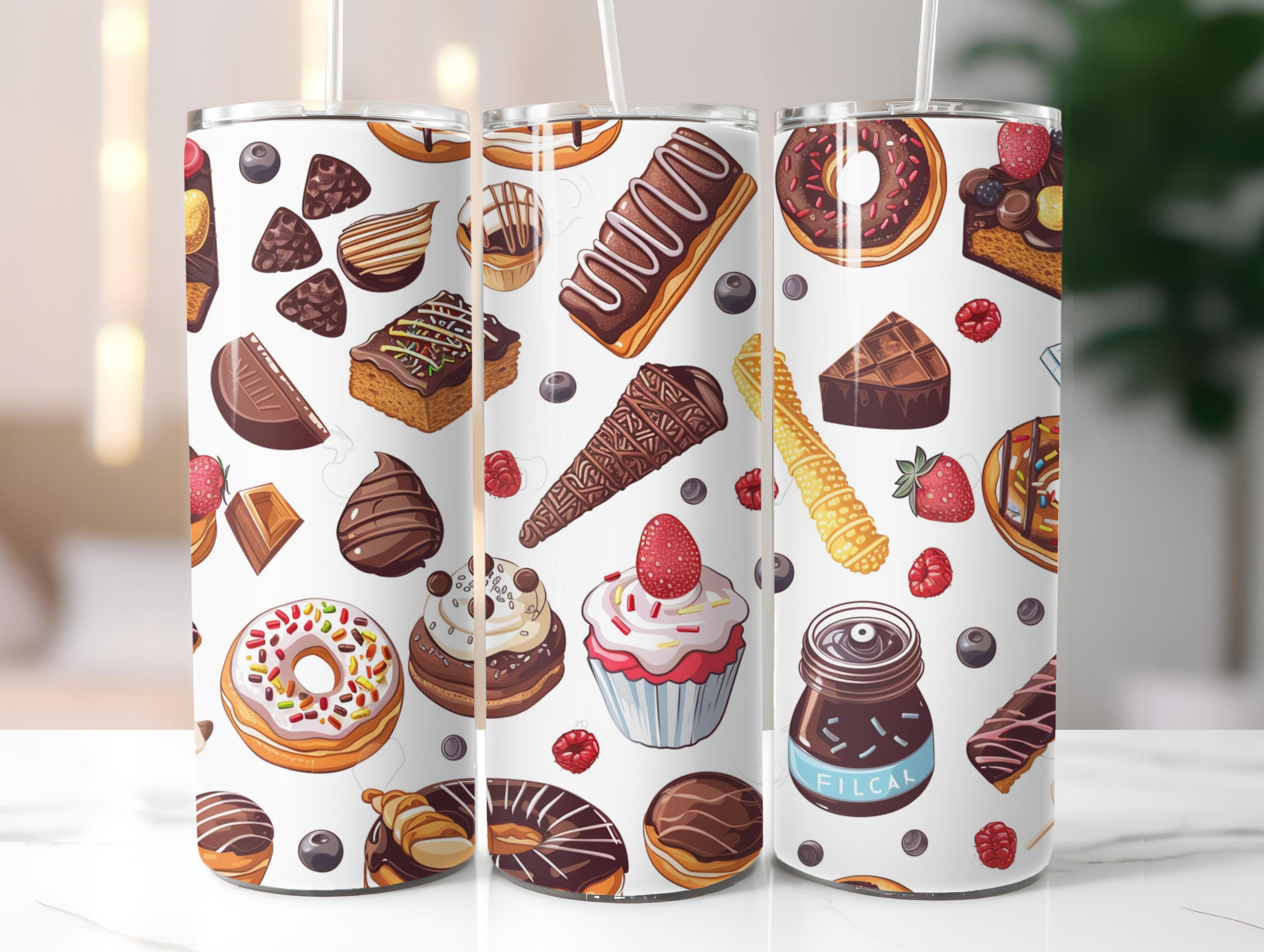 Sweet Treats Tumbler Wrap - CraftNest - Digital Crafting and Art