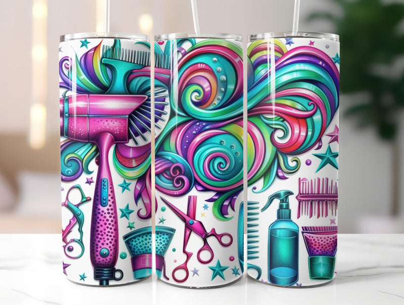 Makeup Tumbler Wrap - CraftNest - Digital Crafting and Art