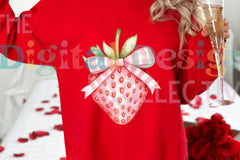 Strawberry Coquette Bow Design Clipart Bundle - CraftNest - Digital Crafting and Art