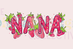 Strawberry Nana Clipart Bundle - CraftNest - Digital Crafting and Art