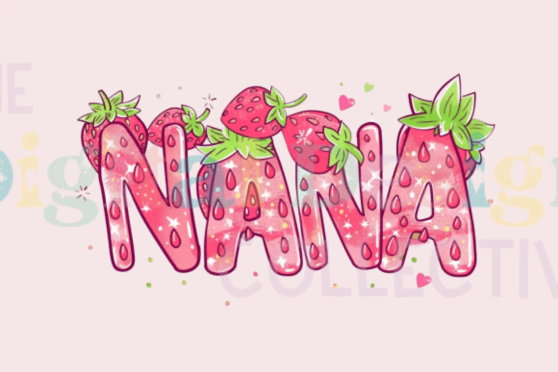 Strawberry Nana Clipart Bundle - CraftNest - Digital Crafting and Art
