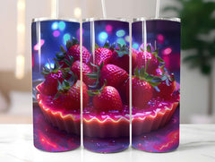 Strawberry 2 Tumbler Wrap - CraftNest - Digital Crafting and Art