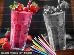 Strawberry Coloring Books - CraftNest - Digital Crafting and Art