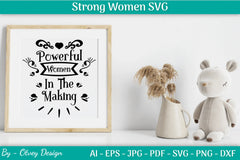 Strong Woman SVG Bundle - CraftNest - Digital Crafting and Art