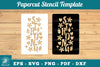 Strong Papercut Stencil Clipart Bundle