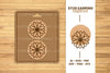 Stud Earring Lasercut SVG Bundle - Clipart Bundle