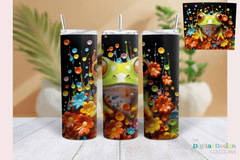 3D Frog Tumbler Wrap Bundle - CraftNest - Digital Crafting and Art