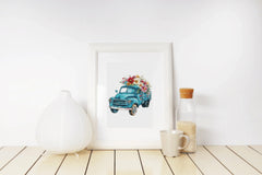 Spring Truck Clipart Bundle - CraftNest - Digital Crafting and Art