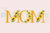 Sunflower Mom Clipart Bundle