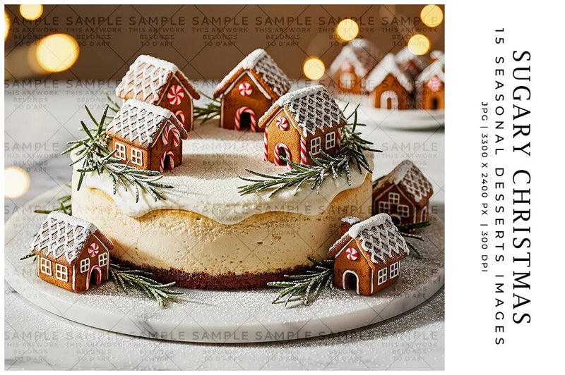Sugary Christmas - Stock Images - CraftNest - Digital Crafting and Art