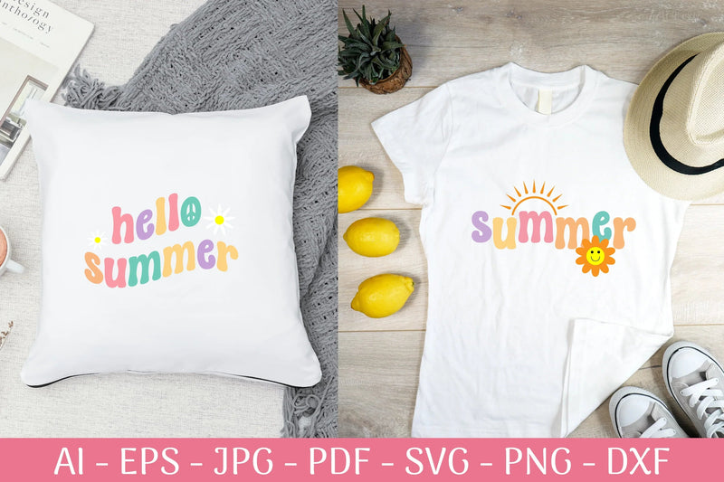 Summer Retro SVG Bundle - CraftNest - Digital Crafting and Art